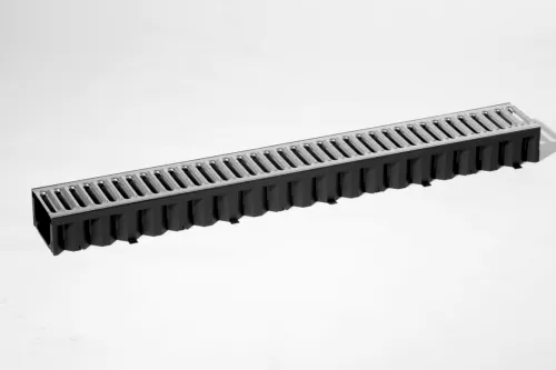 Hexaline 2.0 goot +verzinkt stalen sleufrooster 1m