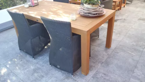 Xiam Blue Hardsteen Gevlamd Geborsteld