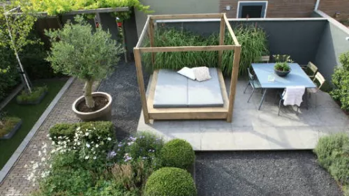 Stones4u Xiam Blue Hardsteen Gevlamd Geborsteld (758714)