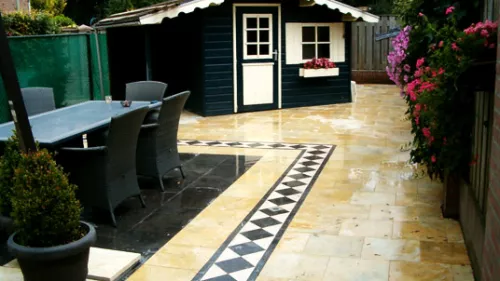 Vinas Geel Nuance Gezoet Getrommeld