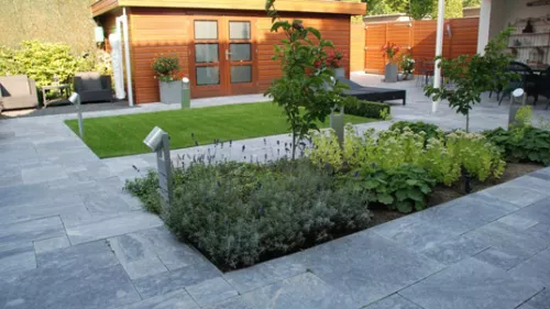 Stones4u Licht Blauw Nuance, groot romaans verband (758795)