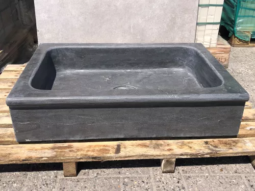 Hardsteen spoelbak gezoet 